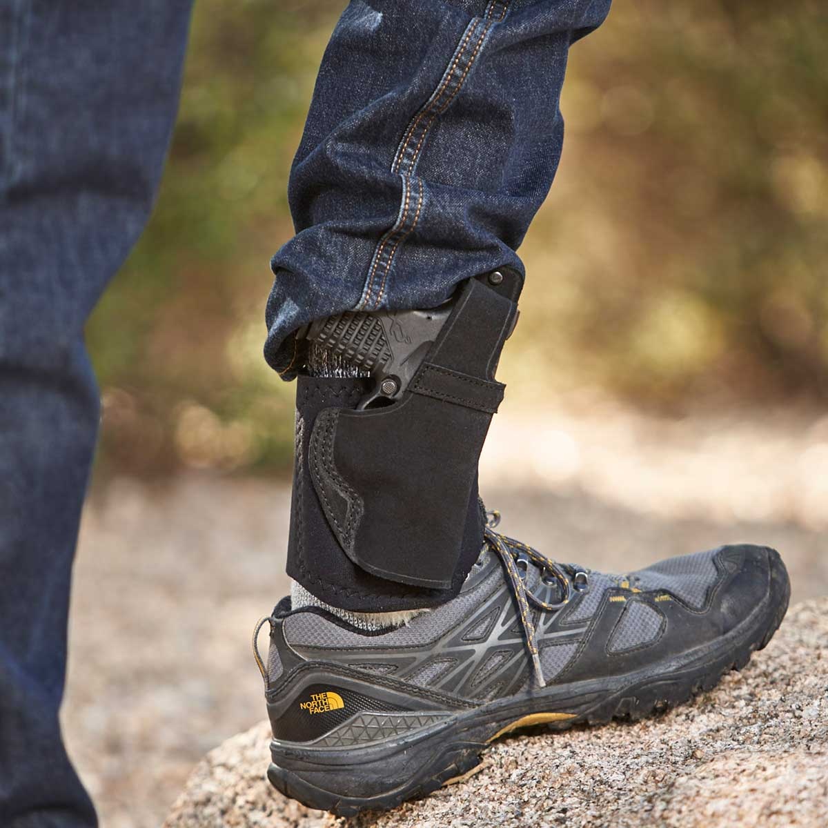 After two decades of universal praise for the Ankle Glove™, Galco has added the Ankle Lite™ to the Concealed Carry Lite™ family of holsters.

The Ankle Lite is available in right or left hand draw in black finish. l8r.it/qfnI