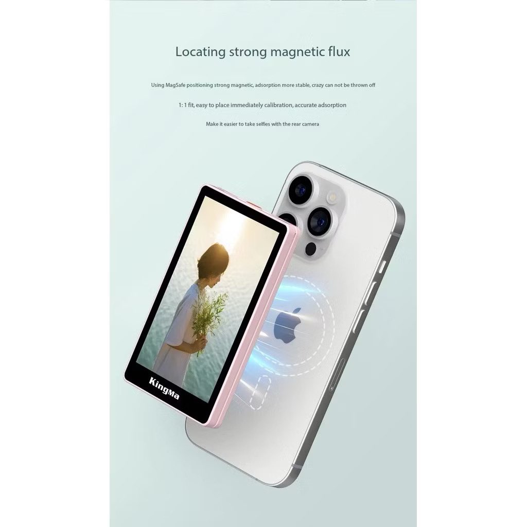 Armsiiii's tweet photo. 📱Kingma VL-PH02 MAX หน้าจอมอนิเตอร์โดยใช้กล้องหลังโทรศัพท์สําหรับ Selfie Vlog หรือ Live Stream TikTok เข้ากันได้กับ iPhone  📲
🍒พิกัด : https://t.co/G8lRsOXrTW https://t.co/3wS3kp4Kce