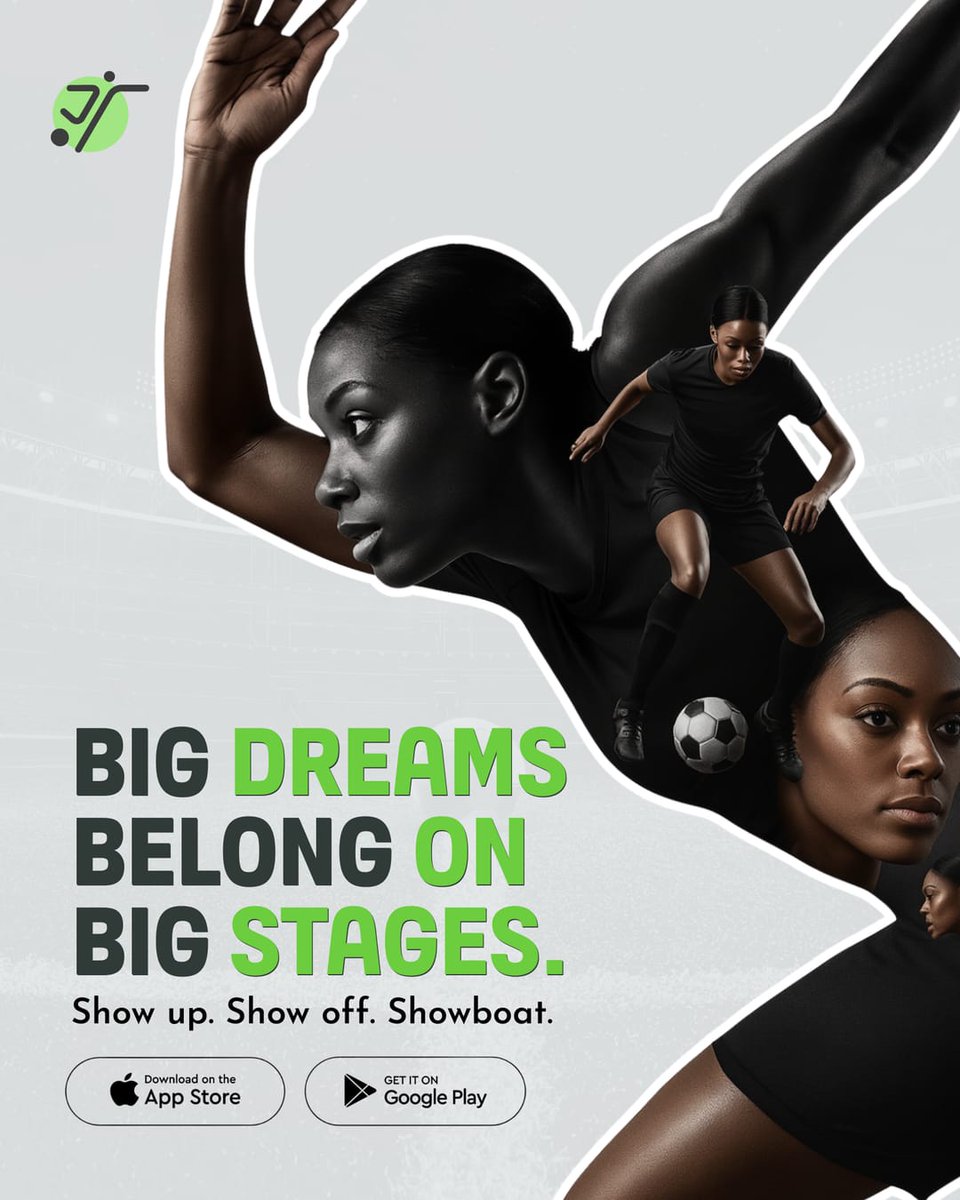 showboatFTBL's tweet photo. 🌟 Big dreams belong on big stages. It’s time to stop waiting and start showing up.
⚡ Show up. Show off. Showboat.

⚽️ Play Store: https://t.co/YQMyCosW4r
⚽️ App Store: https://t.co/WZaTLL3RuG https://t.co/4i7A9kSwIr