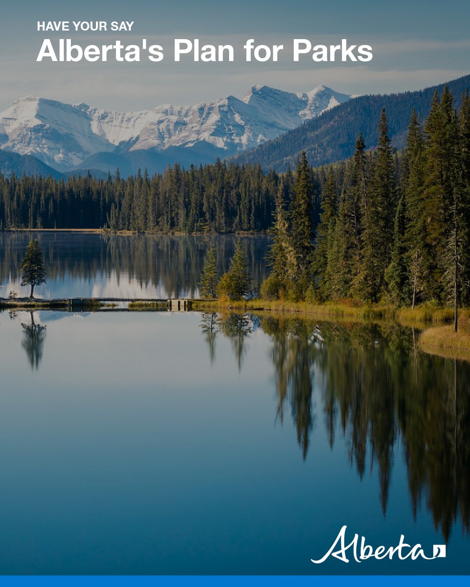 Love hiking, camping, or enjoying nature? Help shape the future of Alberta’s provincial parks. The new Plan for Parks is designed to make your visits better while also protecting nature, wildlife and our shared history. Take the survey: alberta.ca/planforparks