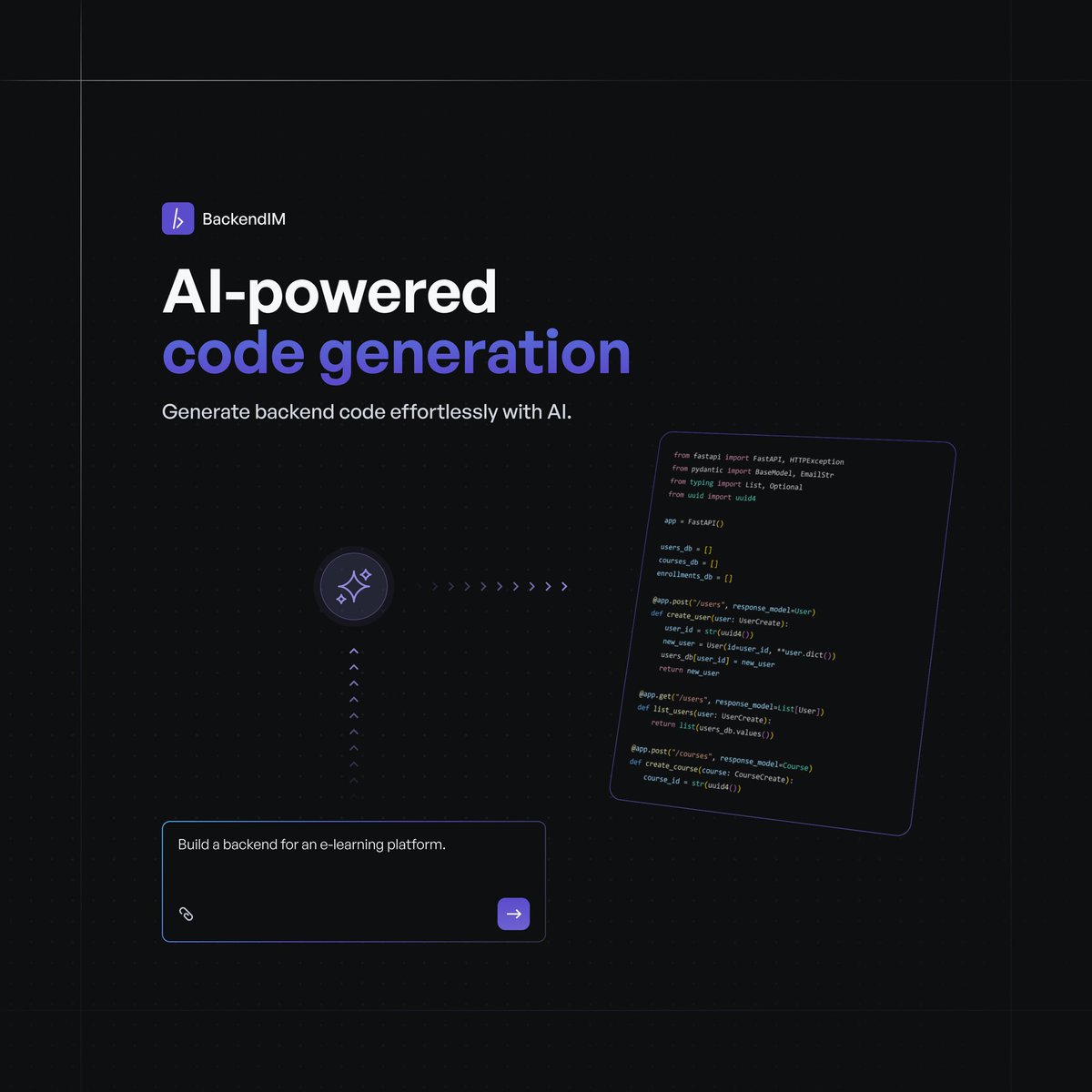 Backend IM tweet media