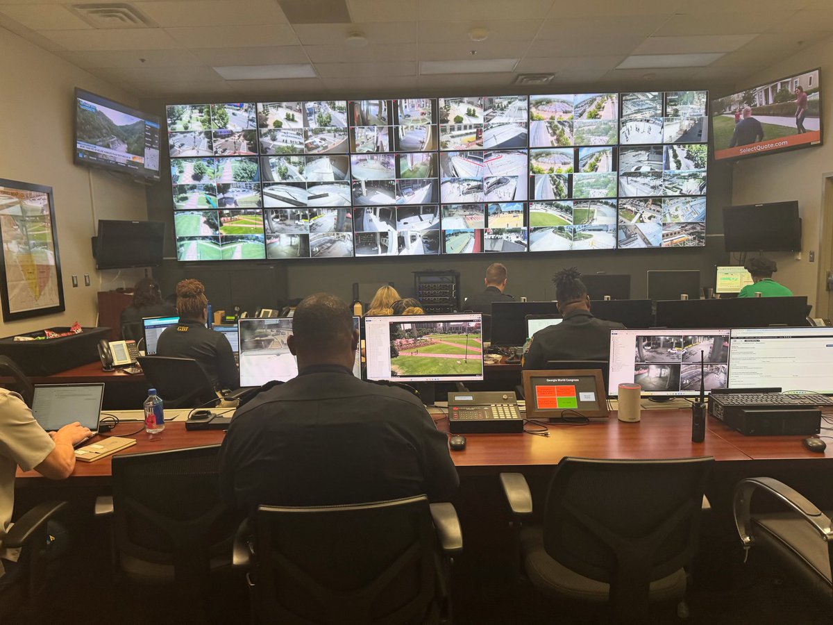 GEMA/HS Critical Infrastructure and Key Resources Manager Warren Shepard was deployed to the Georgia World Congress Convention Authority Emergency Center to support operations during the 2025 Club World Cup Quarter-Finals last week.