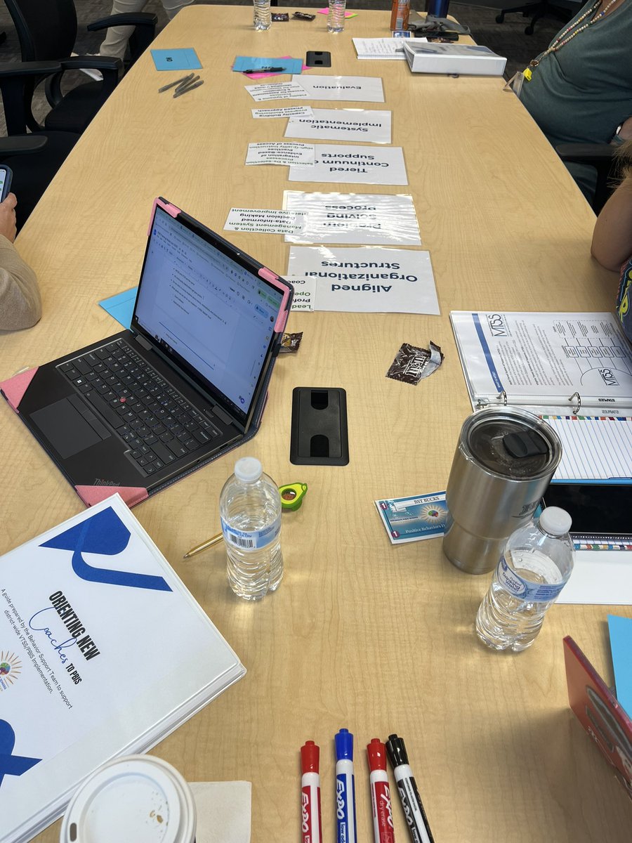 Mar_AdamsPPS's tweet image. Building the foundation for a positive school year!
The #PPS Behavior Support Team is hard at work equipping key staff with the tools for PBIS success this fall.
#MTSS =who we are 💙
#VTSS =what we do 💡
#PPSSHINES
@AngelaFlow16583 @ebracyPPS @PortsVASchools @SterlingWhite59