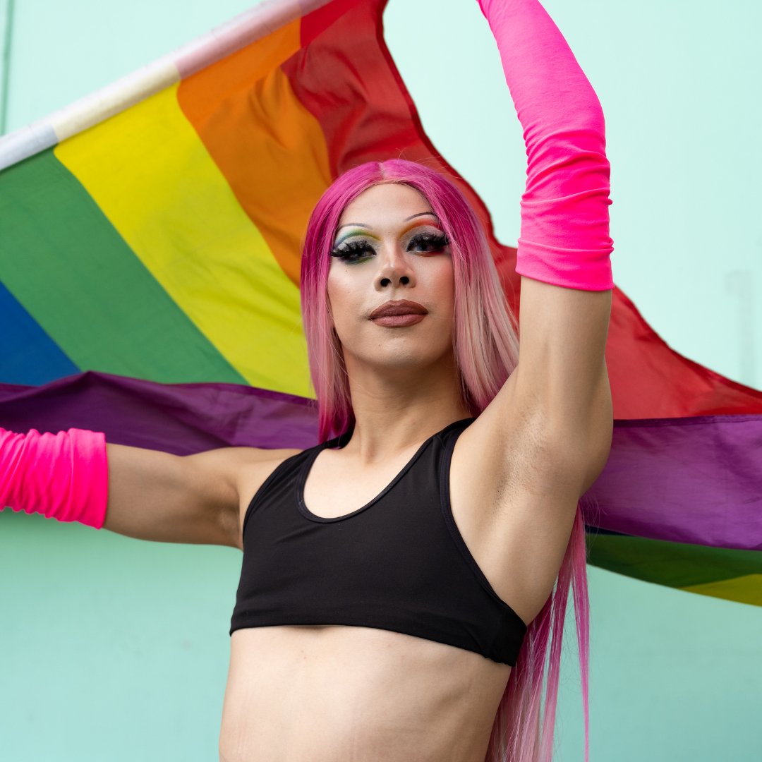 Fierce, fearless and full of pride — waving the flag for love, freedom and self-expression 🏳️‍🌈

#Pride #DragWithPride #LGBTQUK #LoveIsLove #BeBoldBeYou #LiveWithPride #PrideEveryDay