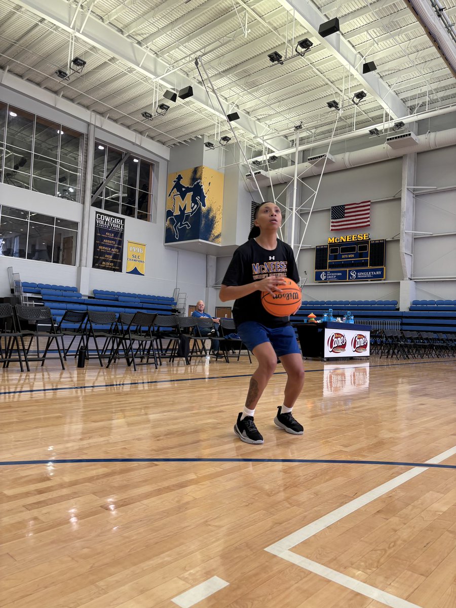 McNeeseWBB's tweet image. In the zone and on the rise 📈

 #GeauxPokes