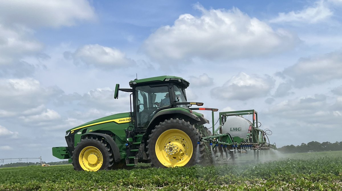 Simer Virk (@precagengineer) on Twitter photo With peanut fungicide applications underway, it is important to adjust various spray variables accordingly to maximize efficiency and efficacy. Check out latest blog post for considerations for effective #peanut fungicide applications! <a href="/AuburnAg/">Auburn Agriculture</a> <a href="/ACESedu/">Alabama Extension</a>
precisionag.auburn.edu/blog/spray-con⦠With peanut fungicide applications underway, it is important to adjust various spray variables accordingly to maximize efficiency and efficacy. Check out latest blog post for considerations for effective #peanut fungicide applications! <a href="/AuburnAg/">Auburn Agriculture</a> <a href="/ACESedu/">Alabama Extension</a>
precisionag.auburn.edu/blog/spray-conā¦