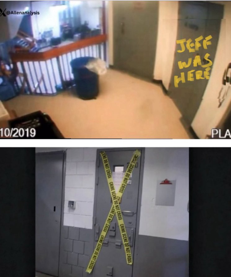 DOJ- Honestly this is the cell that Epstein was ki… oops i mean committed Suicide