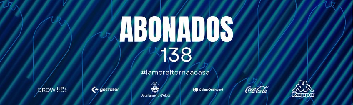 Acabem el dia sent 138 abonats 💪🏽

#LaMoralTornaACasa