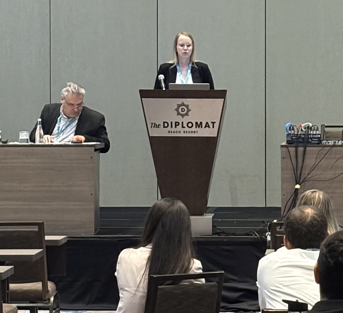 VanoverbekeDeb's tweet image. Several @UNL_AniSci graduate students helped kickoff sessions for American Society of Animal Science Meetings in Hollywood, FL this morning. Stay tuned for more students and faculty presenting talks over the next few days.