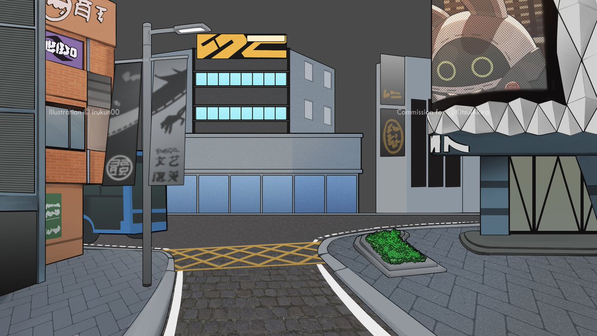 Hello I was in charge of  making backgrounds on
<a href="/KitsuiAkira/">Kiichan 🦊💫 狐井アキラ</a> 's 「 Take it Easy 」

Thanks for having me in board!