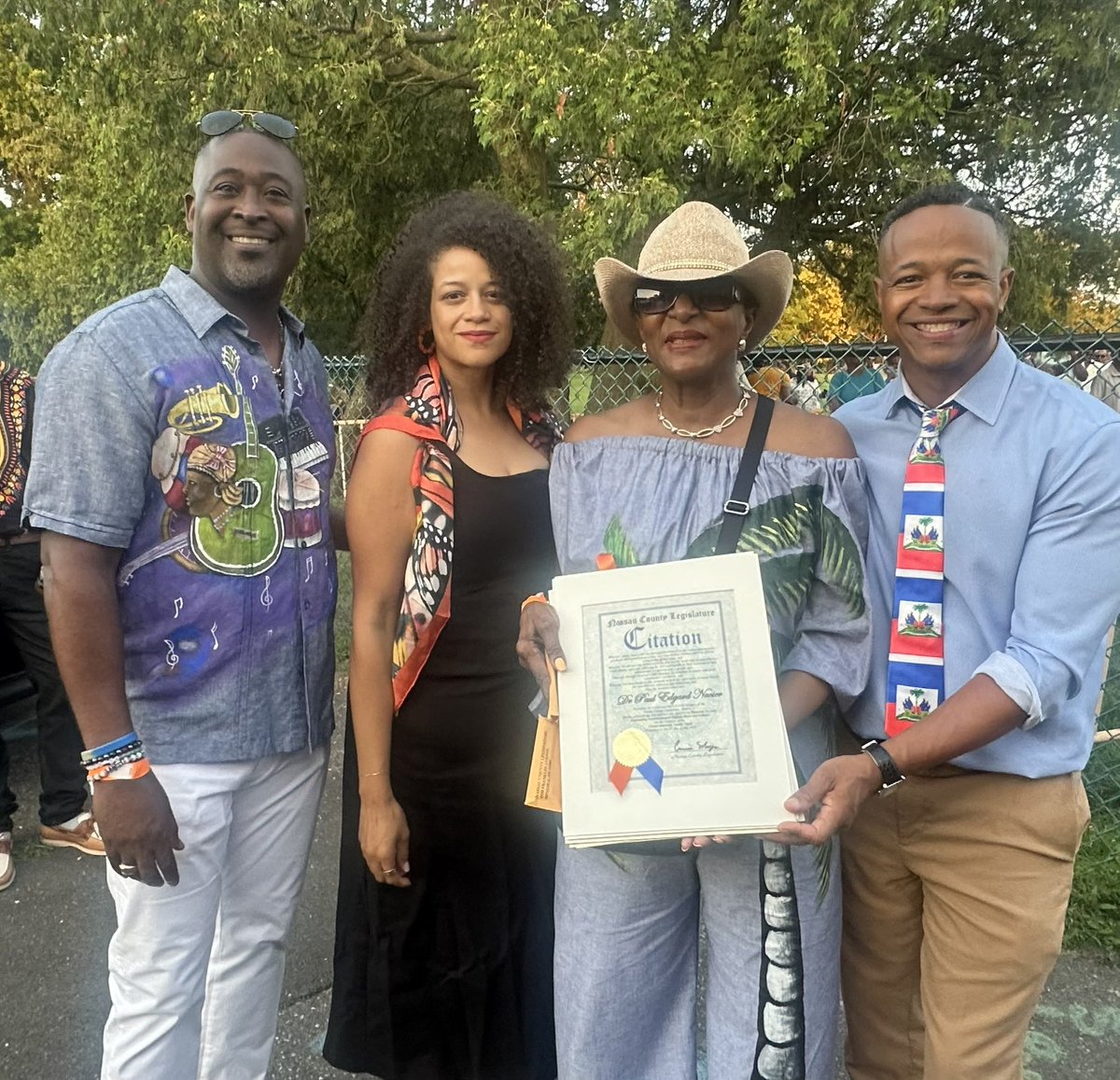 SolagesNY's tweet image. What a blast at the 12th Annual Creole American Family Night! 🇭🇹✨
Big thanks to the sponsors & community leaders who made it happen. Music, culture, and unity all in one night. #TabouCombo #HaitianPride @CarrieSolages