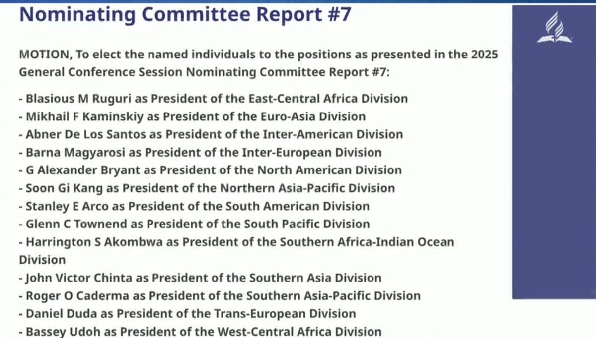 East-Central Africa Division of SDA tweet media