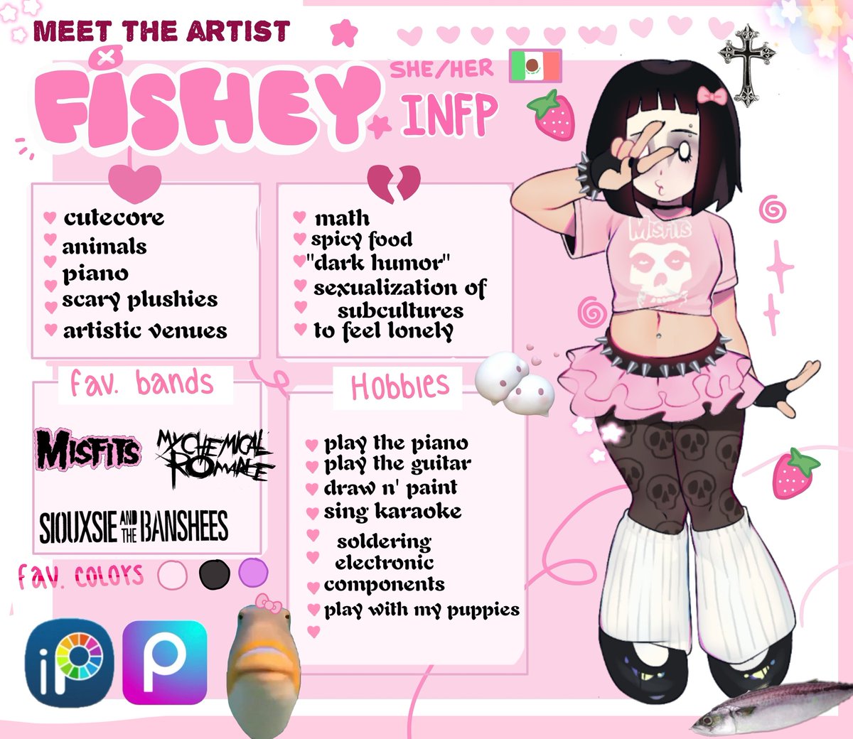 Prettyfish09xd's tweet image. meet da artist ( Β΄βο½ )b π