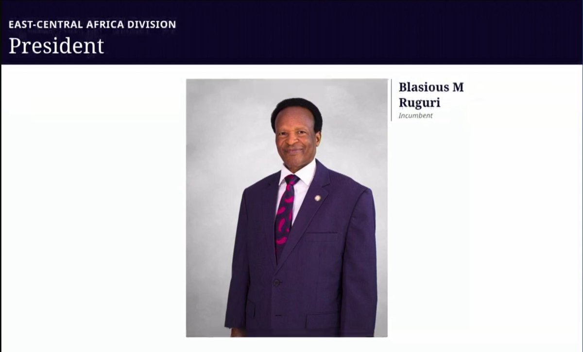 East-Central Africa Division of SDA tweet media