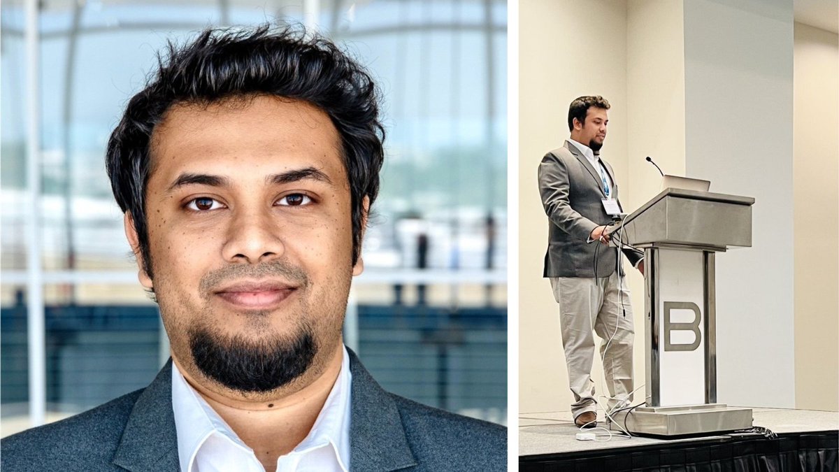 17 papers. 300+ citations. Patent-pending AI drone defense. Alvi Khalil is wrapping up his Ph.D. at FIU with a 3.98 GPA and a faculty offer in hand.
Future = 🔐 + 🤖 + 🎓

🔗 Read his spotlight: cec.fiu.edu/2025/07/from-p…

#PhDSpotlight #Cybersecurity #FIUEngineering #StudentSuccess
