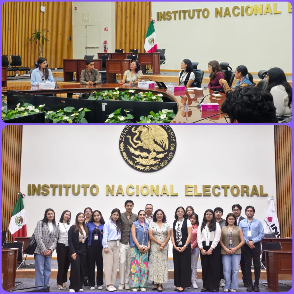 Rita Bell López V (@ritabelllpz) on Twitter photo Tuvimos una grata visita en <a href="/INEMexico/">@INEMexico</a>. Estudiantes de la facultad de <a href="/DerechoUNAMmx/">Facultad de Derecho</a> conocieron las instalaciones y se les informó sobre las actividades que realiza el Instituto
Les felicito por su interés y participación en actividades que fortalecen su formación académica. Tuvimos una grata visita en <a href="/INEMexico/">@INEMexico</a>. Estudiantes de la facultad de <a href="/DerechoUNAMmx/">Facultad de Derecho</a> conocieron las instalaciones y se les informó sobre las actividades que realiza el Instituto
Les felicito por su interés y participación en actividades que fortalecen su formación académica.