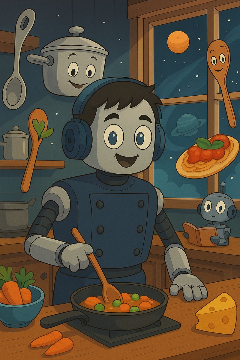 GGCooks_'s tweet photo. If robots can cook…
Do you think they could ever replace a real chef? 🍳🤖
Or is there something in the human touch no AI can mimic?
Let me know 👇
#FoodieThoughts #FutureOfCooking #FoodTech #ViralQuestion #CookingDebate #RobotChef @vooi_io #vooi_io #cookie @cookiedotfun https://t.co/UoRgOULv7P