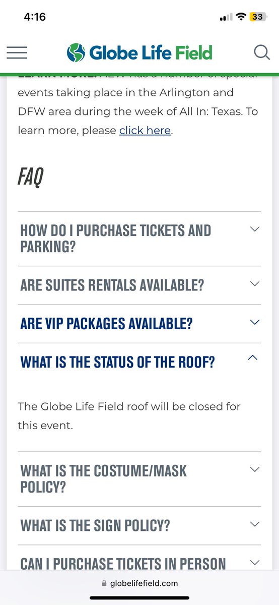 Here is the link to the FAQ page for All In if anyone is interested globelifefield.com/event/aew-all-…
