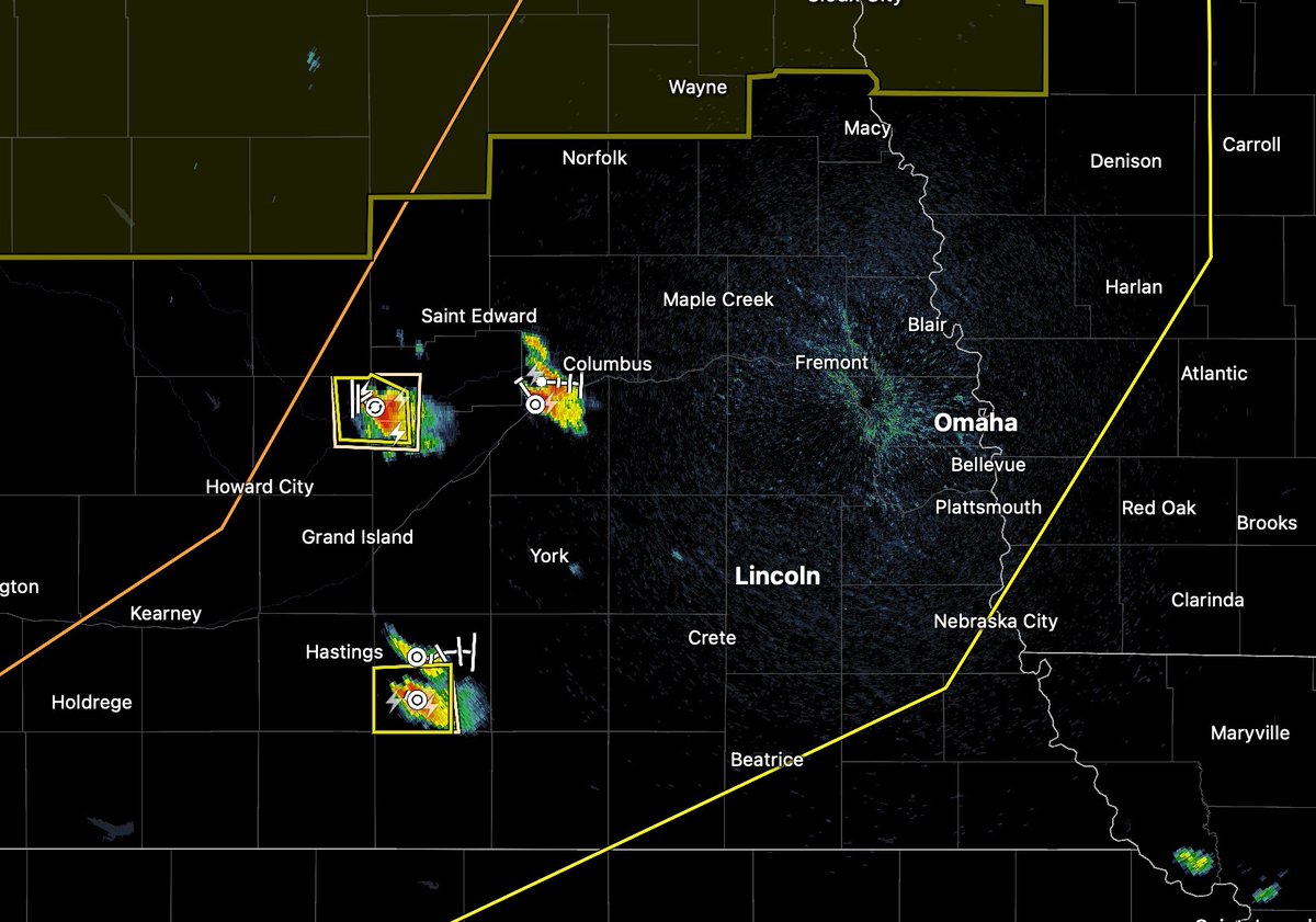 Here is a current look at the radar. #LNK #NEwx