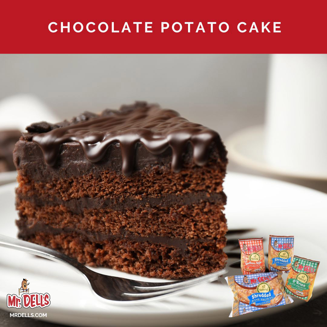 MrDellsTweets's tweet image. 🍫 Happy #ChocolateDay! Who knew Mr. Dell’s Shredded Hash Browns could make cake THIS moist &amp;amp; fudgy? 🥔🍰

✨ Potato power = sweet, spudtacular magic
🥜 Don’t skip the chocolate PB frosting!

👉 Try the recipe: vintagekitchennotes.com/chocolate-pota…
#MrDells #HashBrownHack #SpudtacularSweets