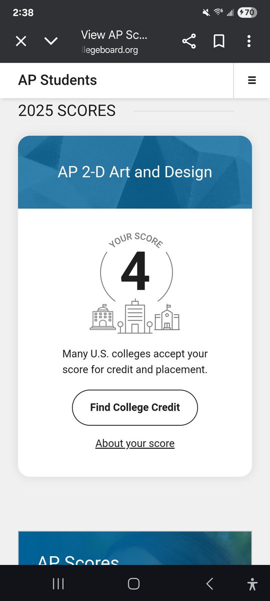 BITCHES I GOT A 4 IN MY ART AP LET'S GOOOOOOOOO
#apscores
