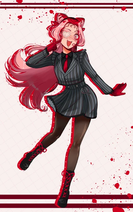 Art fight attack of Velvet for love her design! #artfight2025