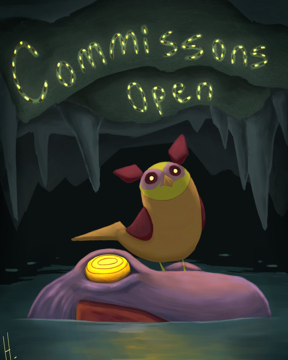 Hoot | Commissions Open tweet media