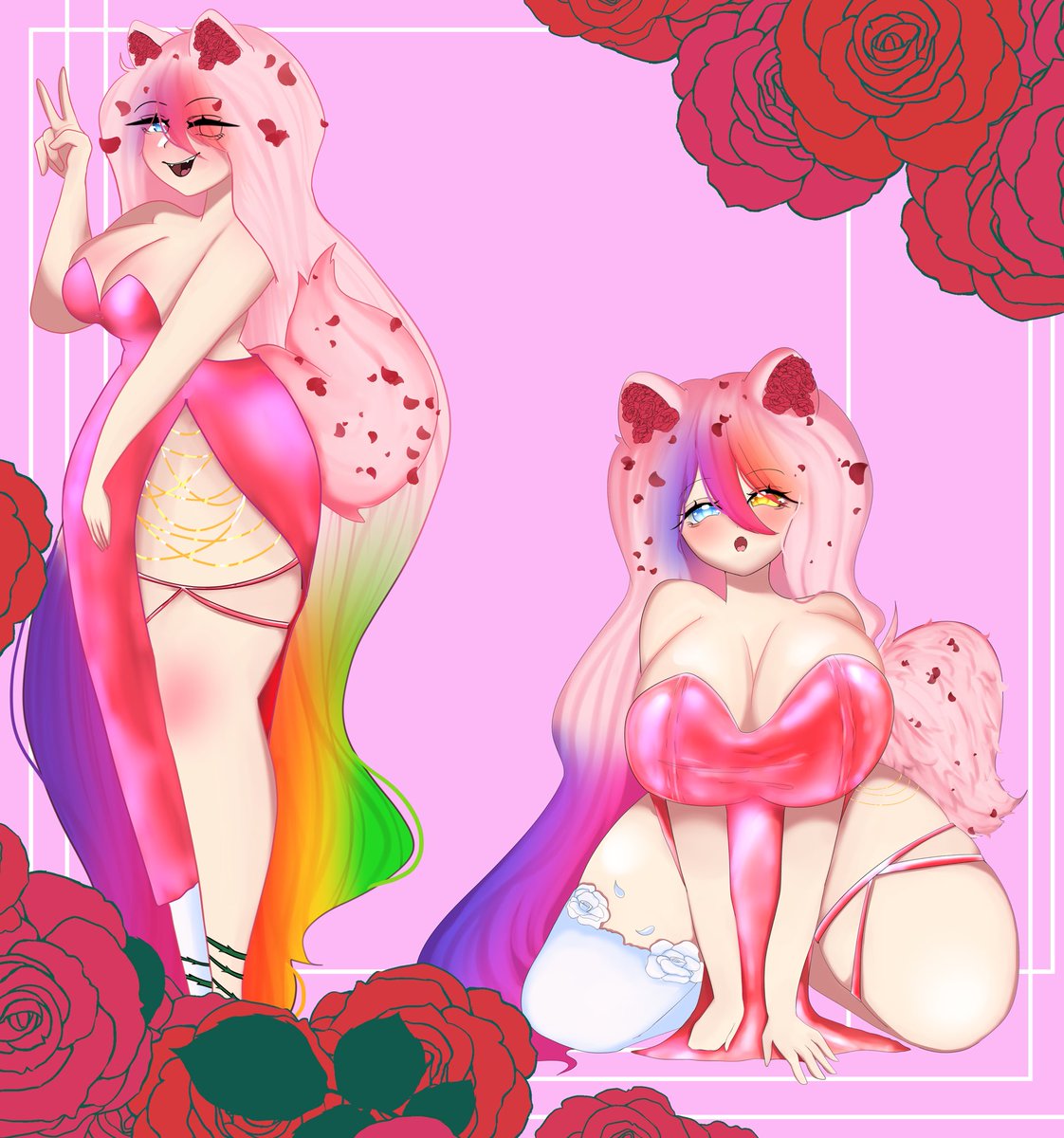 𝒮𝒽𝓊 𝐼𝓋𝓎 | Rose Bunny VTuber 🔞 tweet media