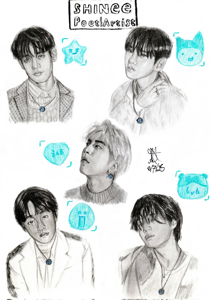 Dibujo que hice para el aniversario 17 de SHINee 💙💙💙💙💙aunque me tarde un poco en terminarlo jaja pero me gustó el resultado.

#빛나는샤이니의_열여섯번째_봄
#HAPPY_SHINee_DAY
#SHINee #샤이니 
#SHINee_17th_525 #HappySHINeeDay #SHINee17thAnniversary