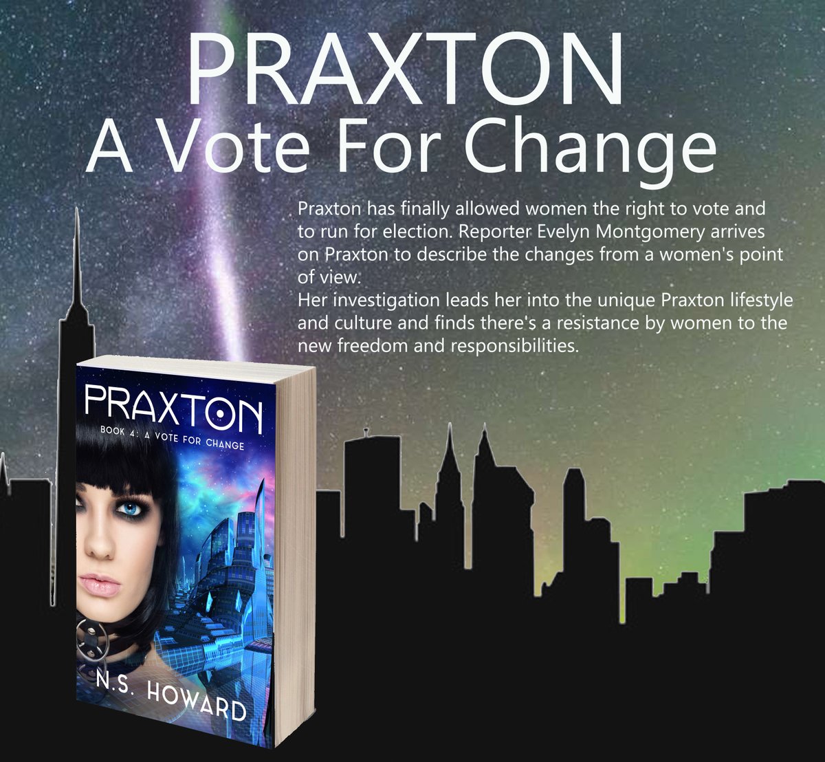 The Praxton series
A future world where women must obey their male guardian.

Amazon.ca amazon.ca/Slaves-Rogue-W…
Amazon.com amazon.com/Slaves-Rogue-W…
Melange Books melange-books.com/authors/nshowa…
YouTube youtube.com/watch?v=uhD6dQ…
melange-books.com/authors/nshowa…