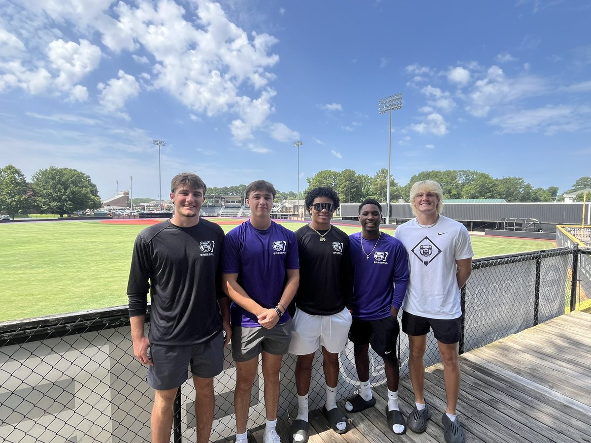 UCA Baseball (@ucabearbaseball) on Twitter photo Welcome to campus, boys! 🤝
Stay tuned 👀 because This week we’re gonna highlight our 5 incoming freshman!
<a href="/JaydenSloa42845/">Jayden Sloan</a>
<a href="/ReignWilliams8/">Reign Williams</a>
<a href="/Landon_Carter01/">Landon Carter</a>
<a href="/CooperAuschwitz/">Cooper Auschwitz</a>
<a href="/CadenMeeler/">Caden Meeler</a>
#BearClawsUp ✖️ #FightFinishFaith Welcome to campus, boys! 🤝
Stay tuned 👀 because This week we’re gonna highlight our 5 incoming freshman!
<a href="/JaydenSloa42845/">Jayden Sloan</a>
<a href="/ReignWilliams8/">Reign Williams</a>
<a href="/Landon_Carter01/">Landon Carter</a>
<a href="/CooperAuschwitz/">Cooper Auschwitz</a>
<a href="/CadenMeeler/">Caden Meeler</a>
#BearClawsUp ✖️ #FightFinishFaith