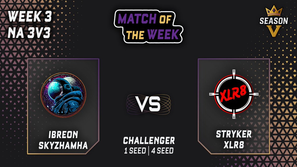 Royalty Series (@royaltyseriesgg) on Twitter photo 3V3 TIME 🚘🚘🚘⚽🚘🚘🚘
We have Ibreon Skyzhamha taking on <a href="/stryker_esports/">Stryker Esports</a> XLR8 in our Week 3 match 👀
With only 2 more weeks of matches every win counts to lock in your spot for playoffs and your chance to #TakeTheCrown👑 3V3 TIME 🚘🚘🚘⚽🚘🚘🚘
We have Ibreon Skyzhamha taking on <a href="/stryker_esports/">Stryker Esports</a> XLR8 in our Week 3 match 👀
With only 2 more weeks of matches every win counts to lock in your spot for playoffs and your chance to #TakeTheCrown👑