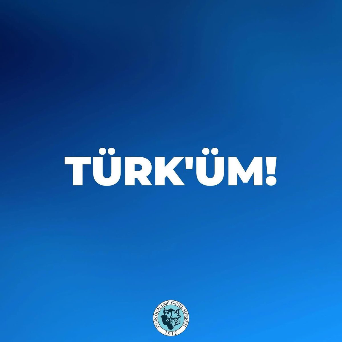 Türkiyeli değil TÜRK’üm❗️