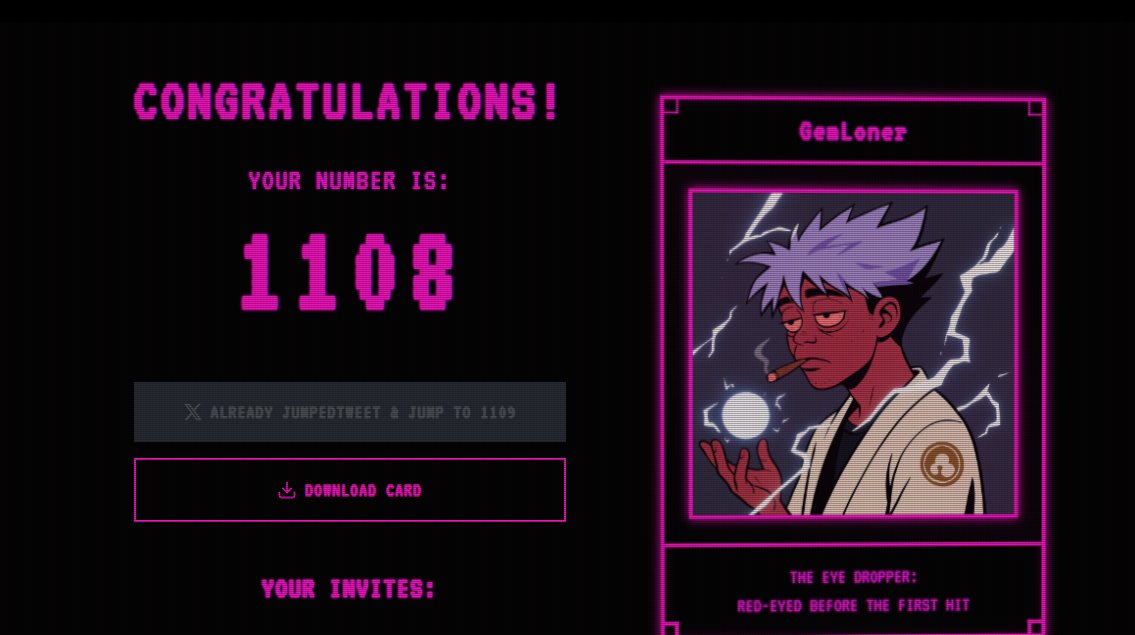 看很多都在整这玩意 <a href="/addicteddotfun/">Addicted</a> ，我这玩意看着怎么这么丑！！

链接：addicted.fun

邀请码：27DWML9Y 、ZK43H6UX 、01UA3S23 、SCJ5X2ZP、PBJCZ5C9

弄弄看怎么个事