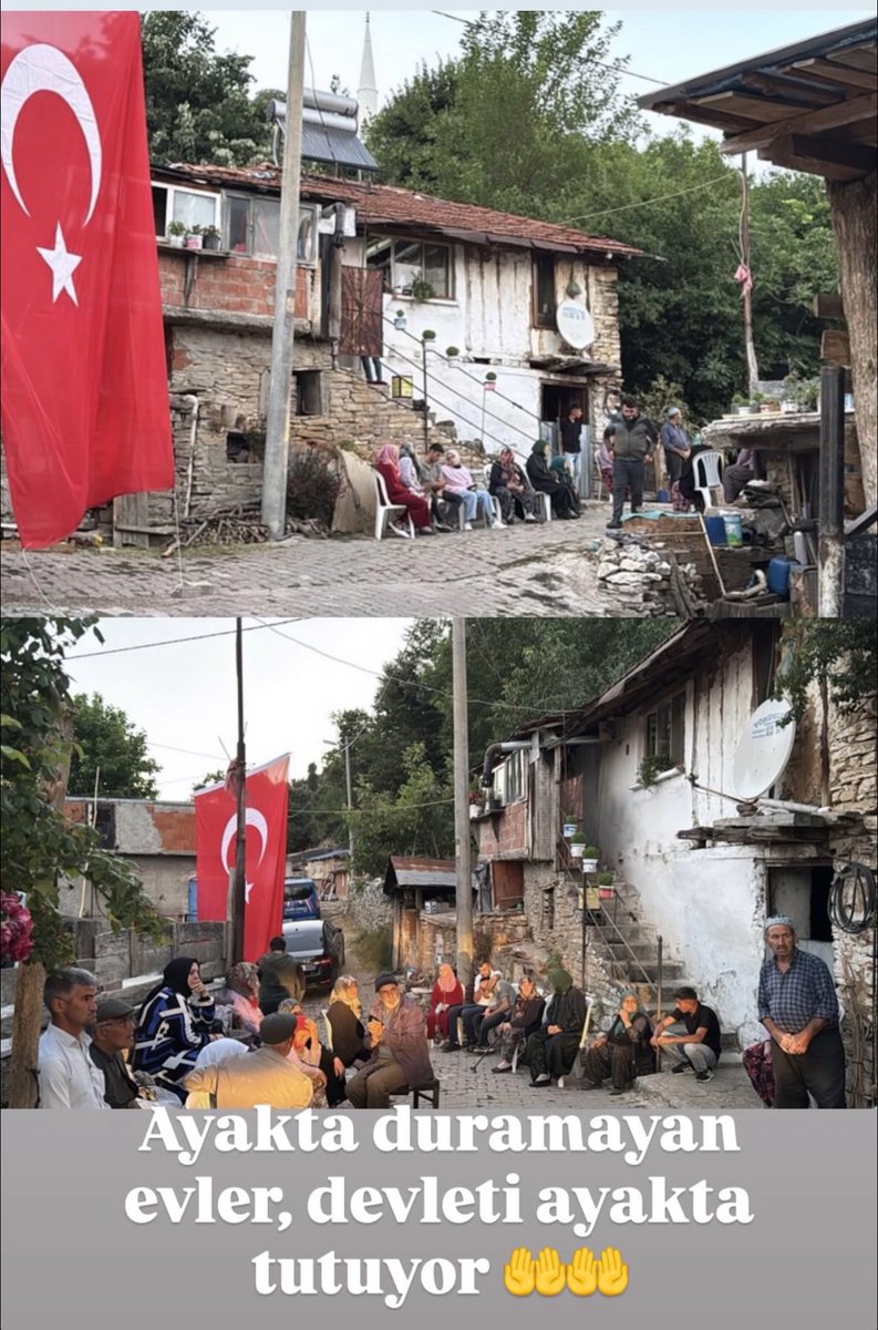 Ayakta duramayan evler, vatanı ayakta tutuyor. Gerçekten insanın içi yanıyor. Ne desek boş… Şehitlerimizi rahmet ve minnetle anıyorum. #SehidinVarTurkiye