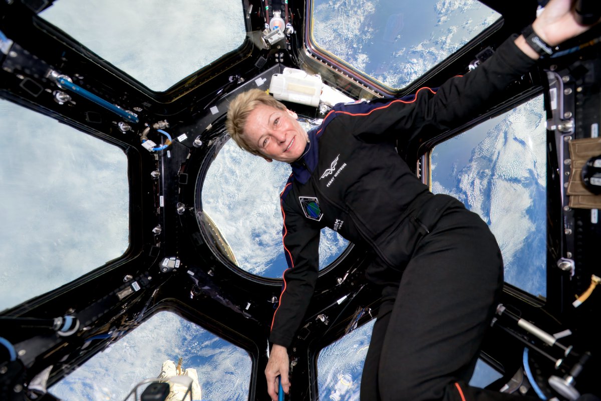 AstroPeggy's tweet image. Every moment in the cupola feels like a gift, it's hands down the most stunning view in the universe!