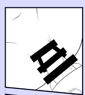 なんだこのよくわからない線は……… 