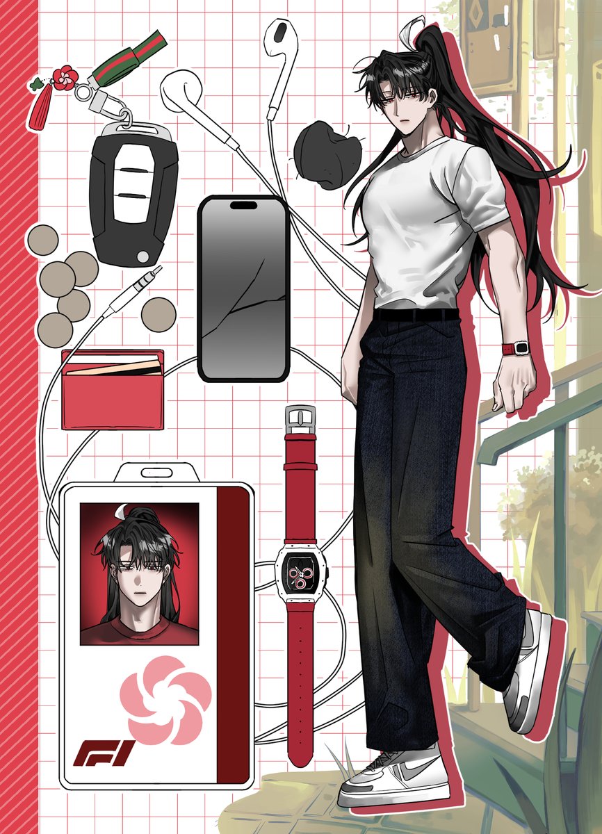 F1 AU 당청 소지품