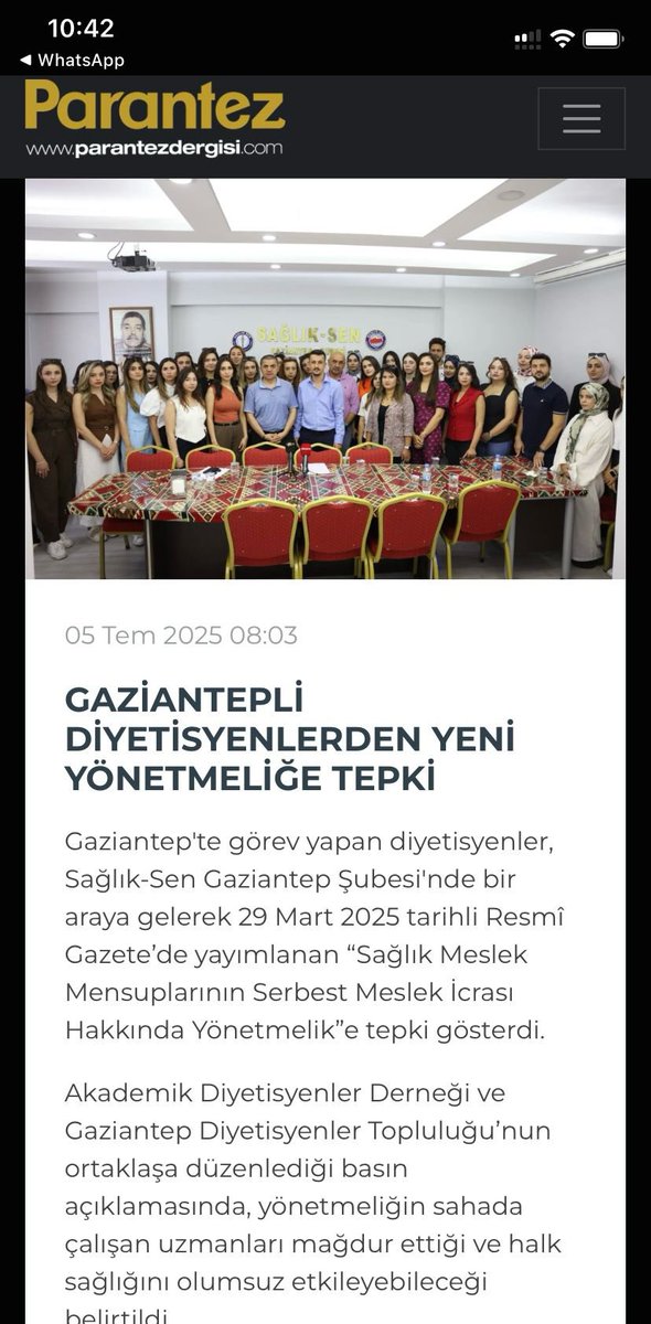 edakayaa1903's tweet photo. @saglikbakanligi #diyetisyenimedokunma #diyetisyenhakkınıarıyor https://t.co/TgNxd7JTDG