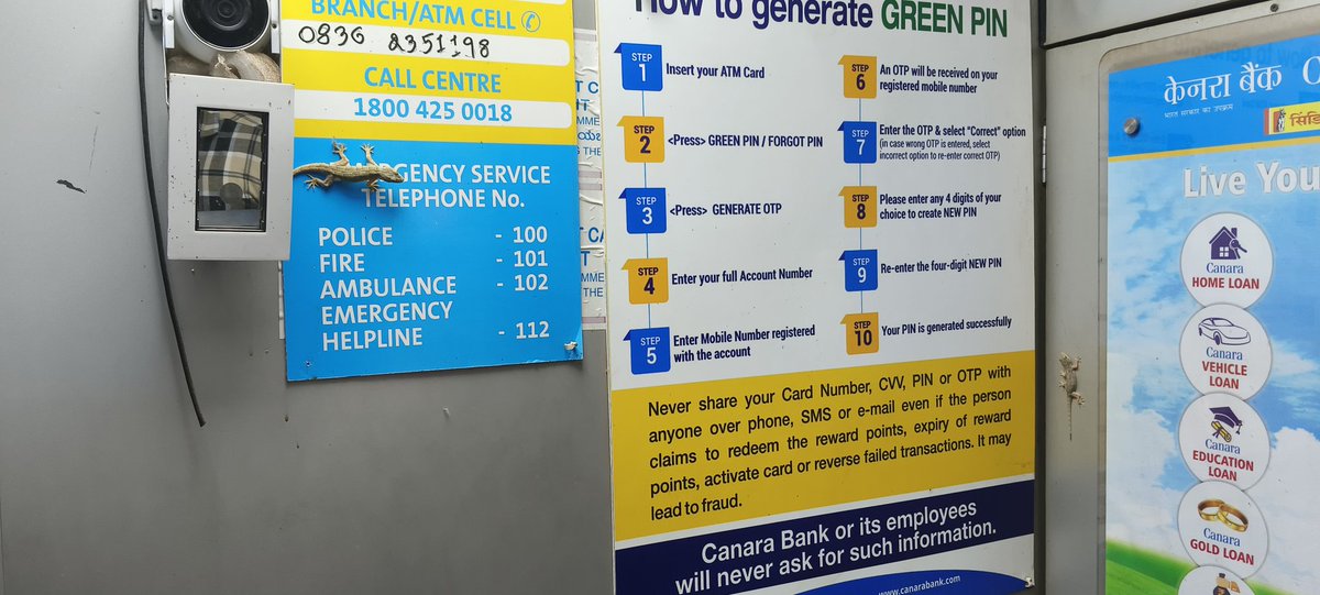 Shahnawaz192's tweet photo. @canarabank 
Plz check the cleanest 

ATM id: 0595E003
Location: Old Hubli https://t.co/YbqSF8i2Mi