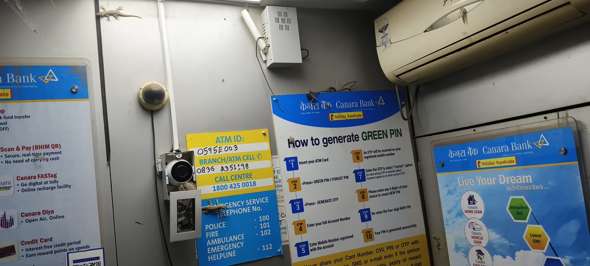 Shahnawaz192's tweet photo. @canarabank 
Plz check the cleanest 

ATM id: 0595E003
Location: Old Hubli https://t.co/YbqSF8i2Mi