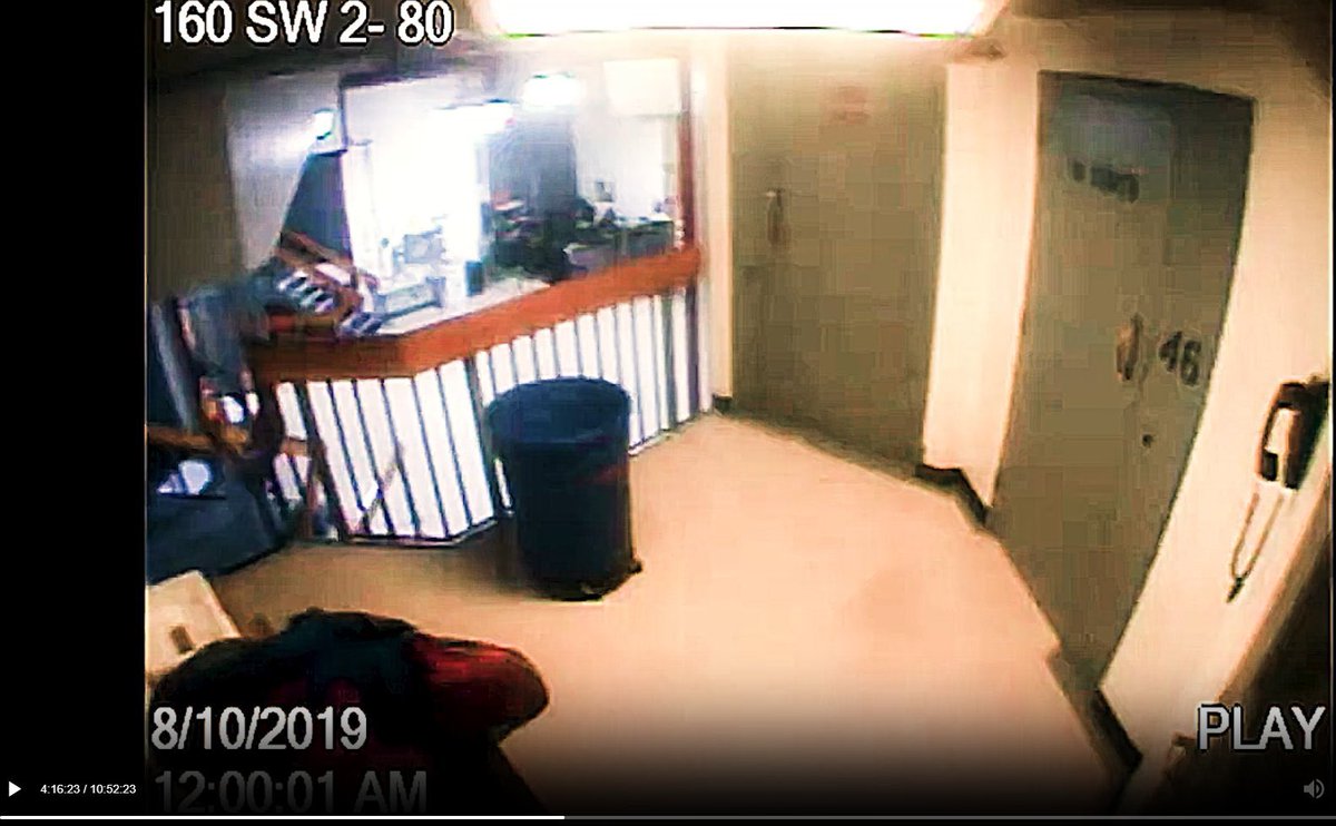 BREAKING: It seems there is a minute missing from the Jeffery Epstein footage, released by the DOJ.

Minute 11:58:59 to 11:59:59PM.

They released 10 hours of footage yesterday, claiming it showed he killed himself.