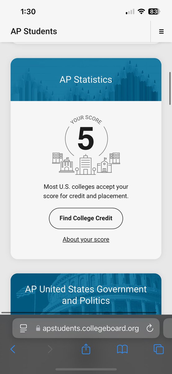LukeFrey18Ox's tweet image. AP scores in for 2025! Rigorous course load this year with four AP classes. Scored 5 on 3 of the 4 tests and a 4 on the other to go with my 5 on MicroEcon from 2024!