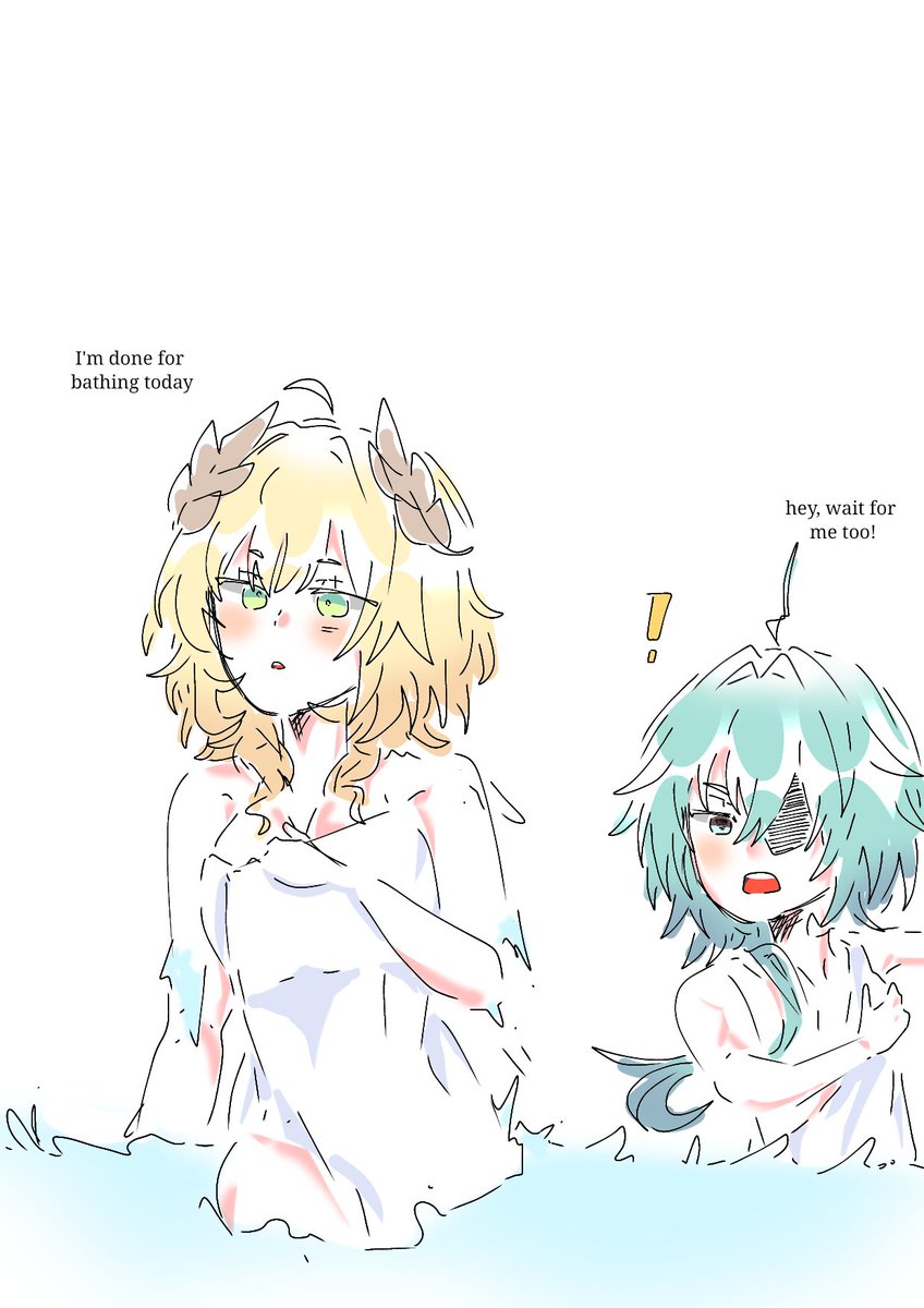 nasselemaque's tweet image. why you keep hiding half your face underwater?
#anaglaea #aglanaxa #HonkaiStarRail