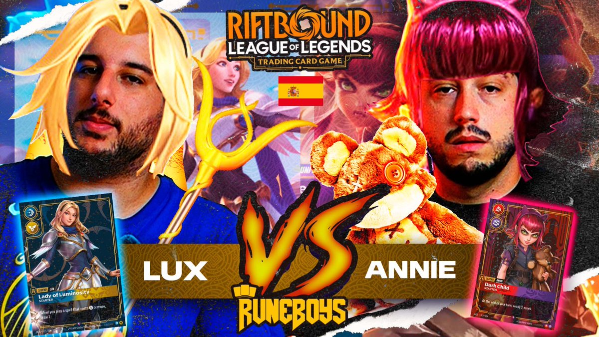 📺NUEVO VIDEO PARTIDA📺

Decían que los Proving Grounds de <a href="/playriftbound/">Riftbound</a> iban a ser de bajo nivel pero la verdad es que Lux y Annie nos flipan!

Duelo super épico⚔️
Nuestra amistad de nuevo en juego🫂

(La miniatura se merece que le des a Like y RT)

Link en comentarios⏬⏬
