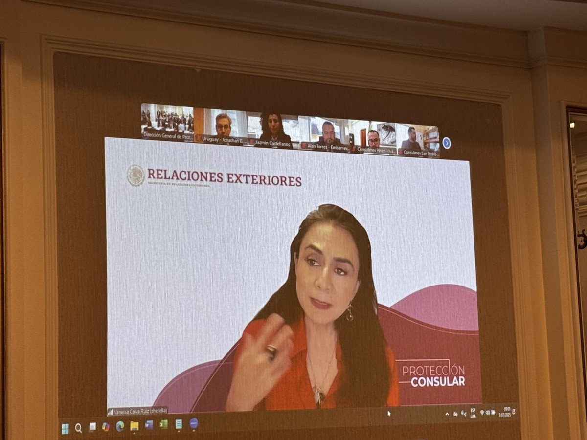 ConsulMexGuate's tweet image. Tenemos la fortuna de ser sede de la 1a Reunión de Personas Encargadas de Protección Consular en América Latina y el Caribe. Contamos con la participación de más de 20 colegas de manera presencial y el resto vía virtual. 

Gracias a @vcalva, @SGuillermoReyes y a todo el equipo de…