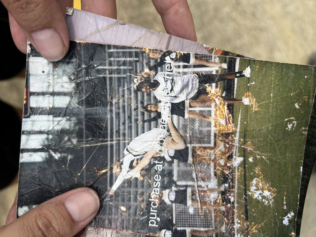 DylMcK14's tweet image. I spoke with a Center Point woman who walked the lake on Saturday. She found three family photos and is trying to get them into the hands of their owner.
Let us know if you know who these people are. #kerrunited