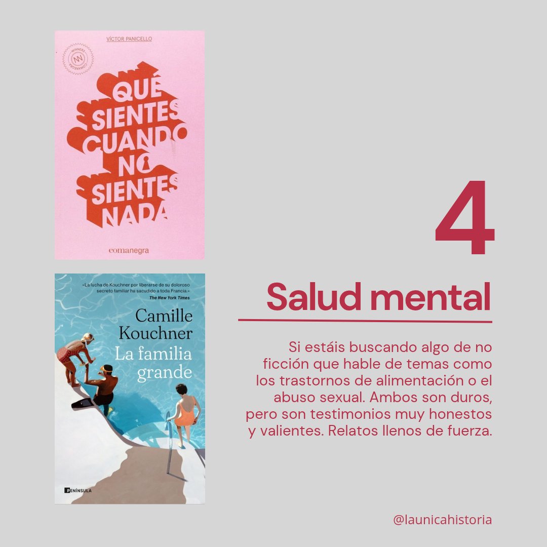 He recopilado algunos libros que creo que merecen ser más conocidos. Podéis ver la lista completa en este enlace 👇🏻
