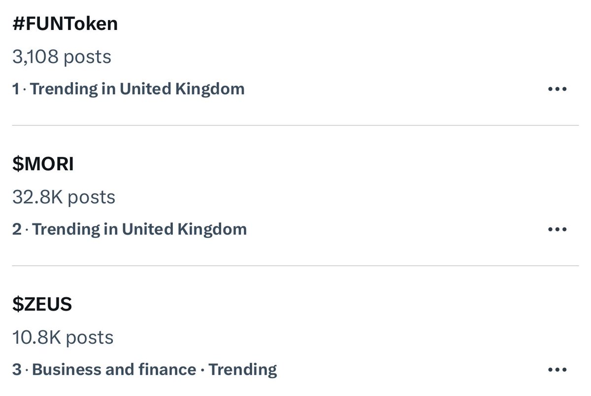 How weird that crypto currencies have often been “top trends” since Musk took this platform over.
🙄