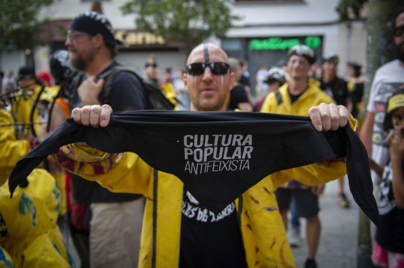 A #Terrassa  la Cultura Popular es antifeixista.